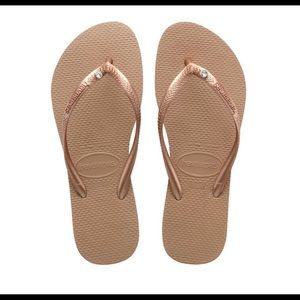 Slim Crystal SW II Flip Flops Havaianas